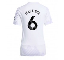 Manchester United Lisandro Martinez #6 Koszulka Wyjazdowa damskie 2025-26 Krótki Rękaw